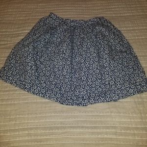 Floral print skirt